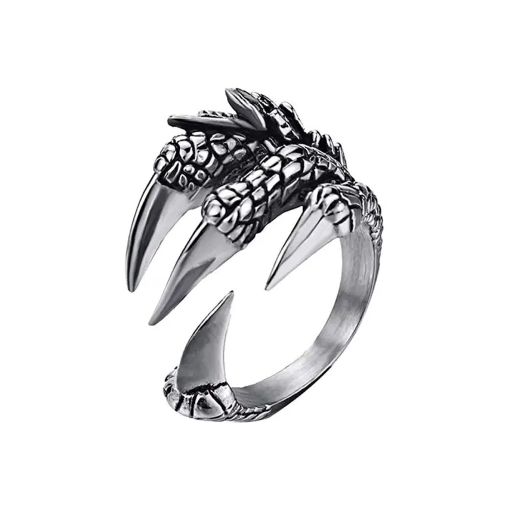 MENS TITANIUM STEEL HAWKS CLAW - Picture 6 of 7